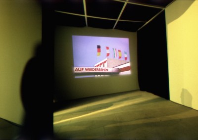 Installation view of Eutopia in the Gallery NBK, Berlin, 2000
