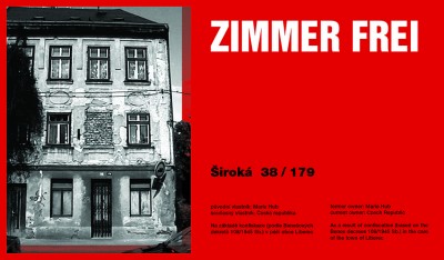 Zimmer Frei Široká, Cprint, 120 x 70 cm, 2002