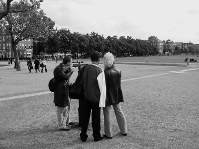 Public space installation view, Amsterdam, 2003